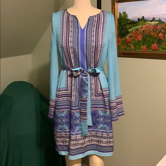 The limited Turquoise tunic dress - Picture 3 of 4